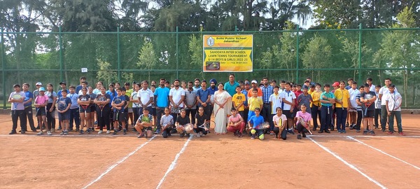 SAHODAYA INTER SCHOOL U-14 LAWN TENNIS TOURNAMENT HOSTED BY DELHI PUBLIC SCHOOL